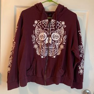 Torrid Skull Sweatshirt size 2